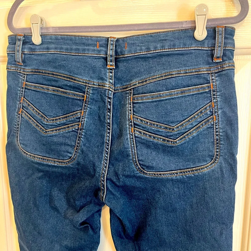 Free People Stella Blue Flare Jeans - Picture 9 of 16